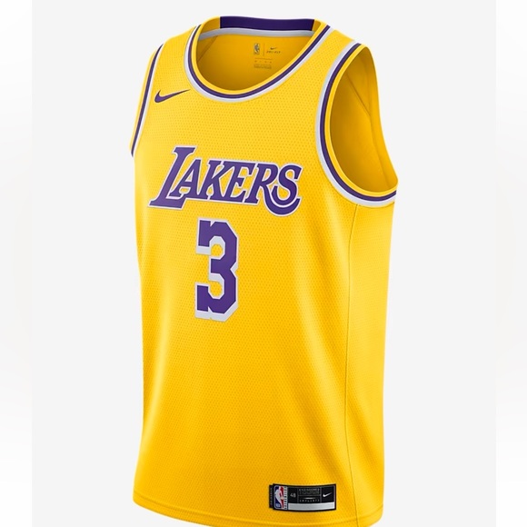 Nike NBA Swingman, Anthony Davis, 2020 Lakers Icon Edition Jersey, NWT, XXL - Picture 2 of 5